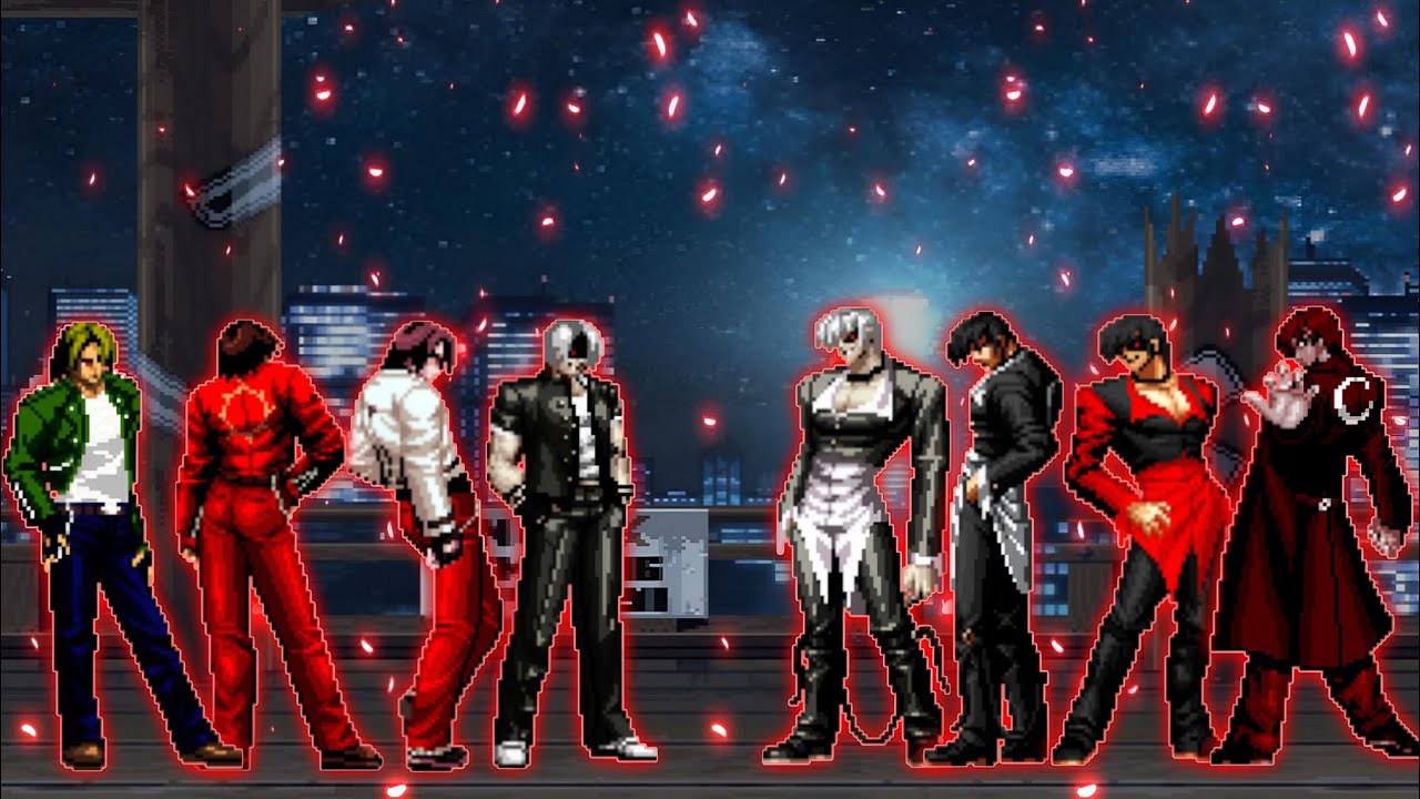 [KOF Mugen] Red Flames Kyo Team VS. Red Flames Iori Team (Request Match)