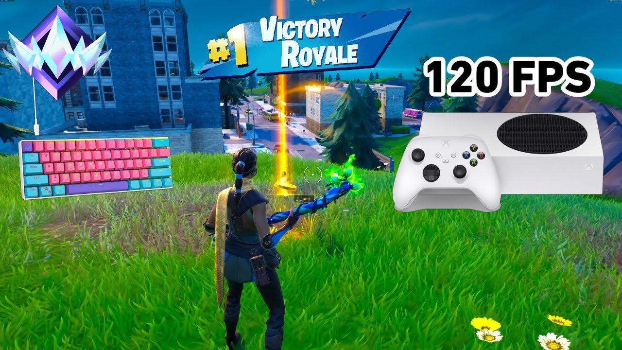 Fortnite Unreal Ranked Reload on Xbox Series S | Keyboard & Mouse Gameplay | 120 FPS | Solo