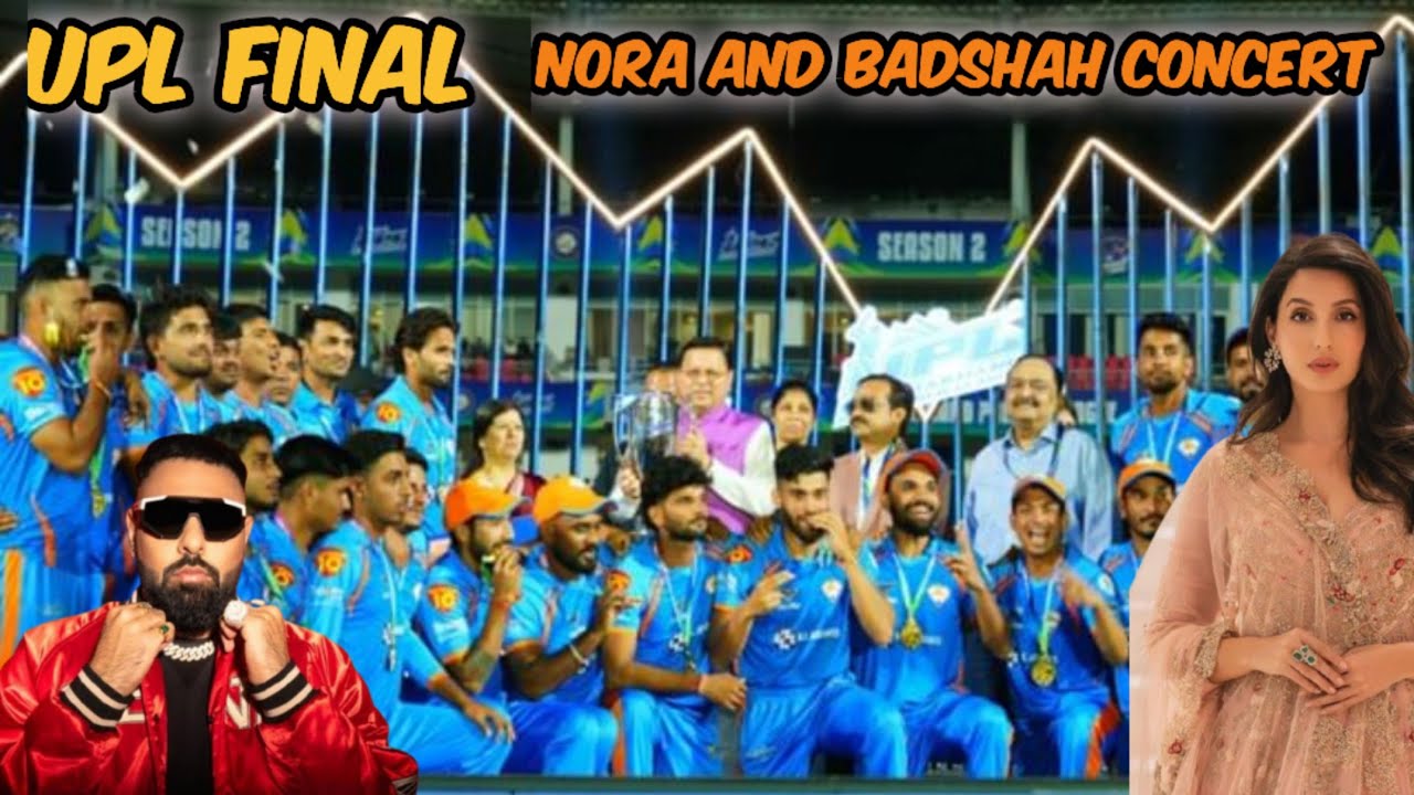 || UTTRAKHAND PREMIER LEAGUE FINA || UPL Ke Final Me Aye nora fatehi or badshah || 🎙️