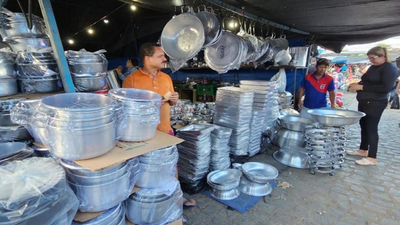 FEIRA DO ALUMINIO E DO PARAGUAY EM CARUARU-PE. OLHA ISTO BRASIL!