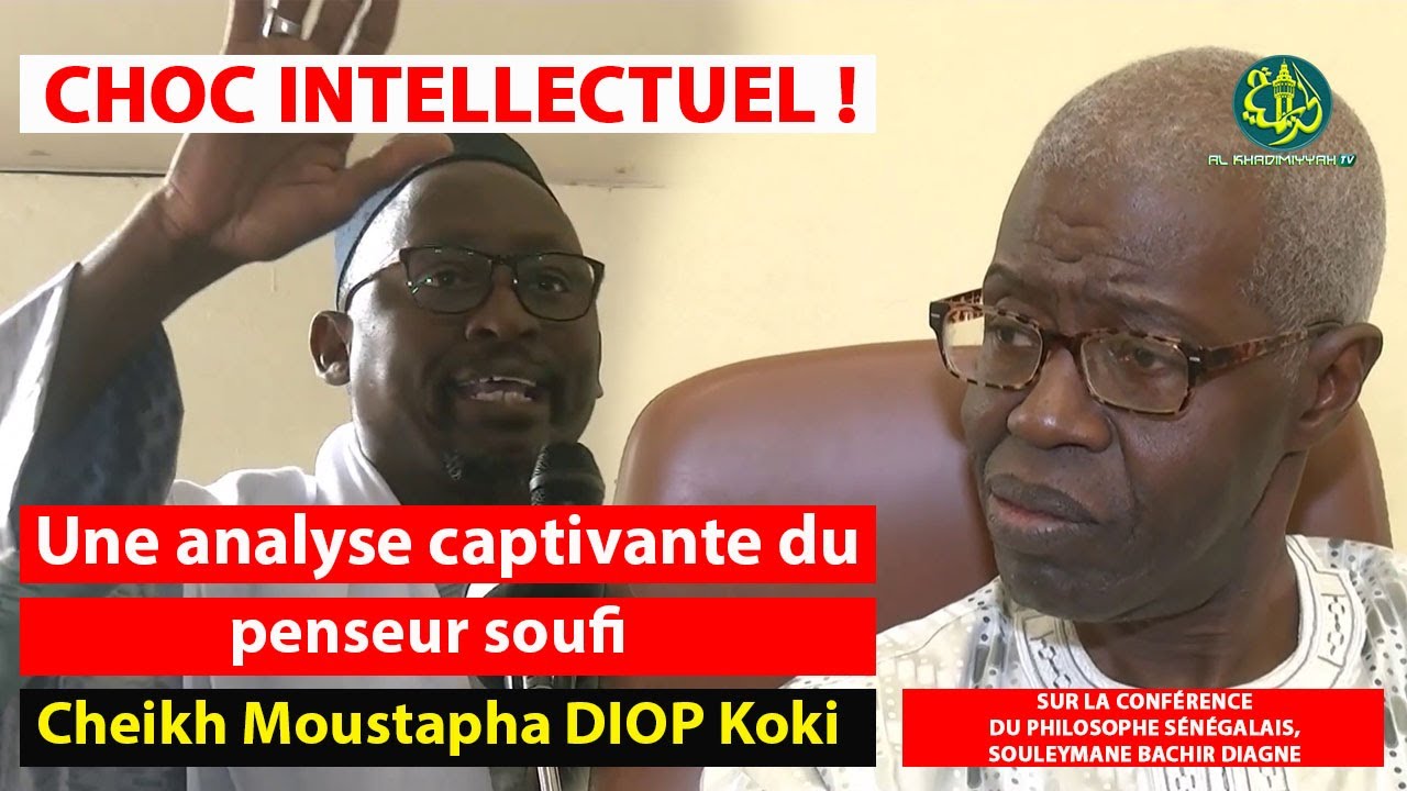 Une analyse captivante de S. Moustapha DIOP Koki sur la conférence du Pr. Soleyman  Bacchir Diagne
