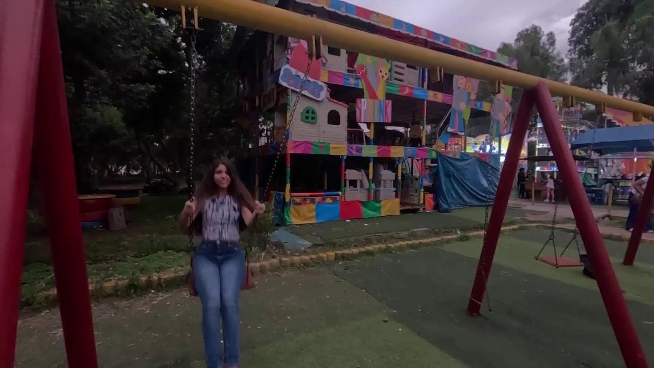 Paseando en el parque de los anillos