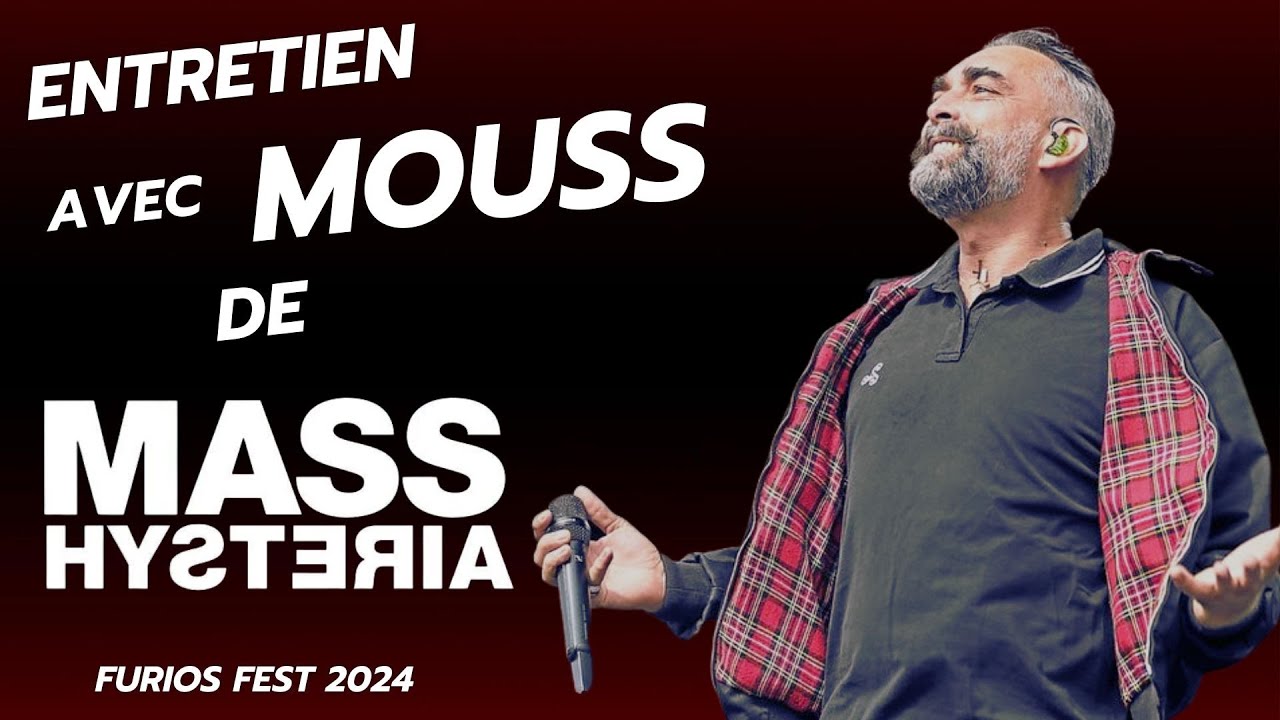 Entretien avec Mouss, chanteur de Mass Hysteria (Furios Fest 2024)