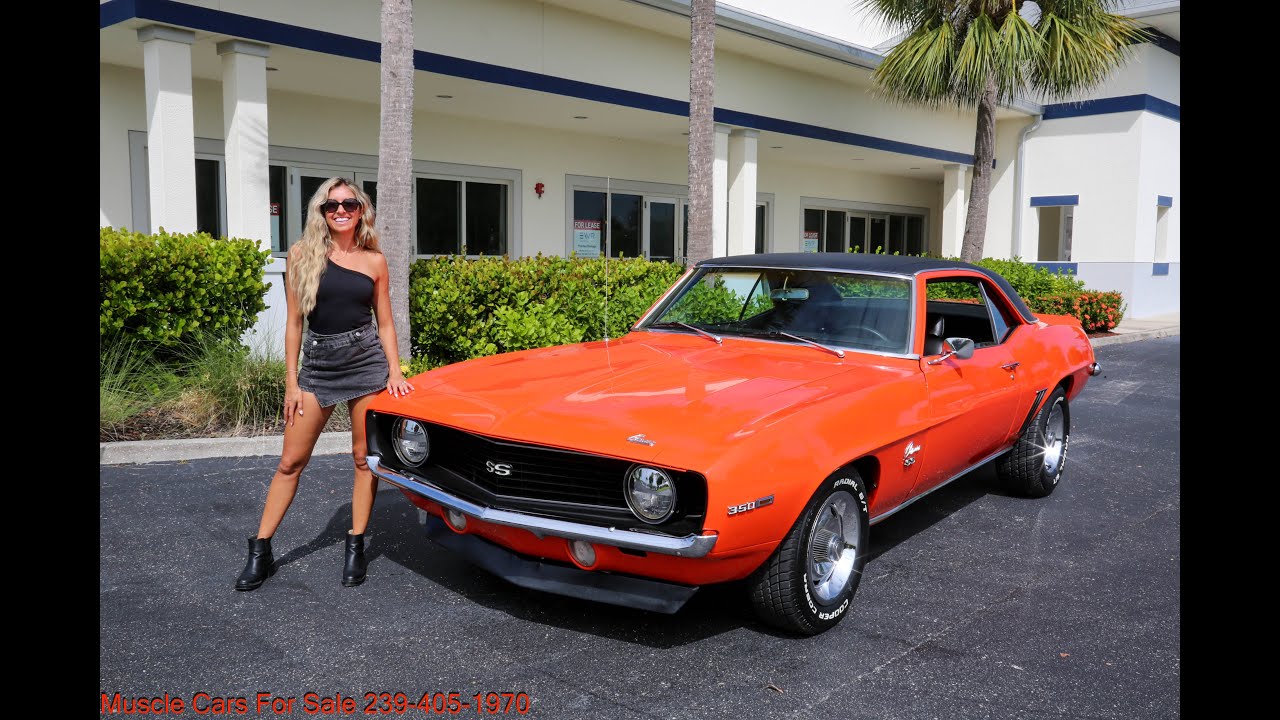 Surprising Features of the Legendary 1969 Camaro $43500 239-405-1970 www.musclecarsforsale.com