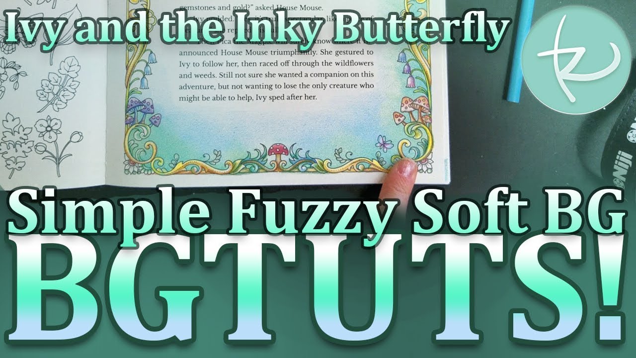 BGTUTS! Episode 1 - Simple Fuzzy Filigree Frame Border BG