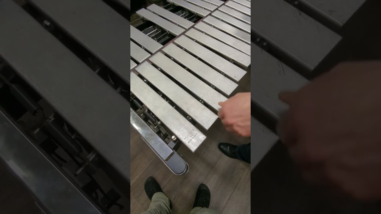 How to break down Musser Vibraphone #vibraphone #howto #mallets #breakingdown #xylo #percussion