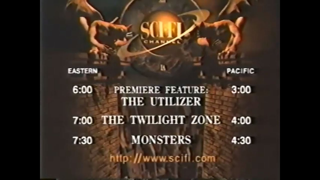 Sci Fi Channel coming up bumper (Gargoyles/1996)