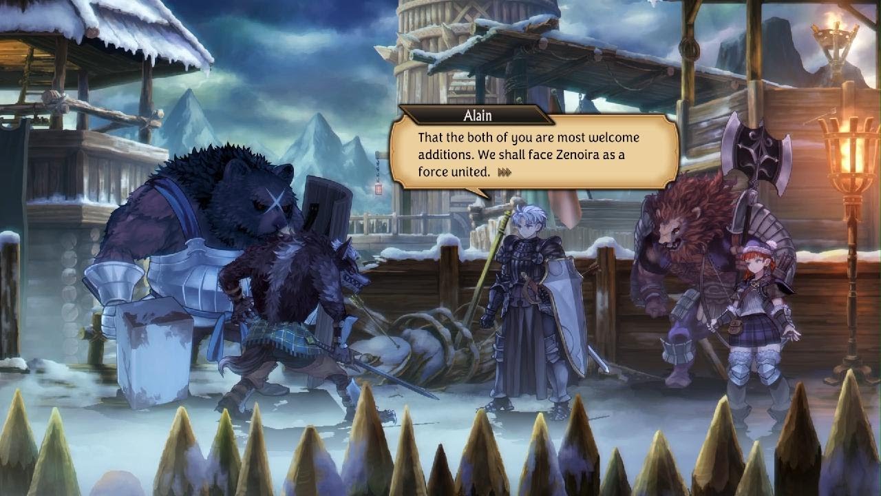 Unicorn Overlord Recruit Bertrand (Werebear) & Govil (Werewolf)