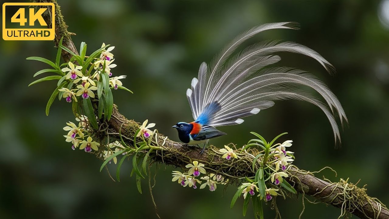Bird Sounds from Nature 🌿 Gentle Birdsong for Healing, Sleep & Inner Calm | 4K ASMR