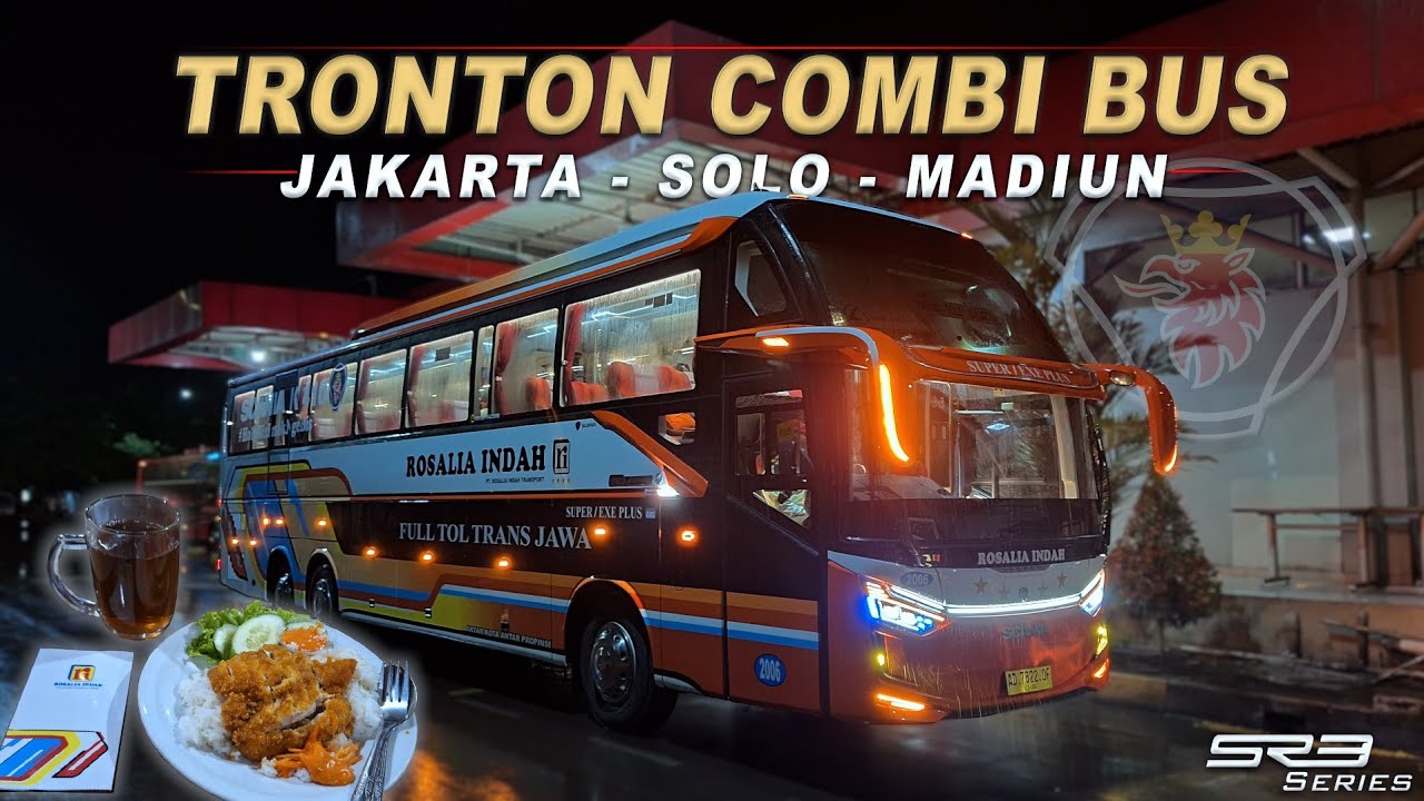 NYAMAN BANGET NAIK BUS ROSALIA INDAH TERBARU❗❗Trip Jakarta - Solo Menggunakan Bus Rosalia Indah 2006