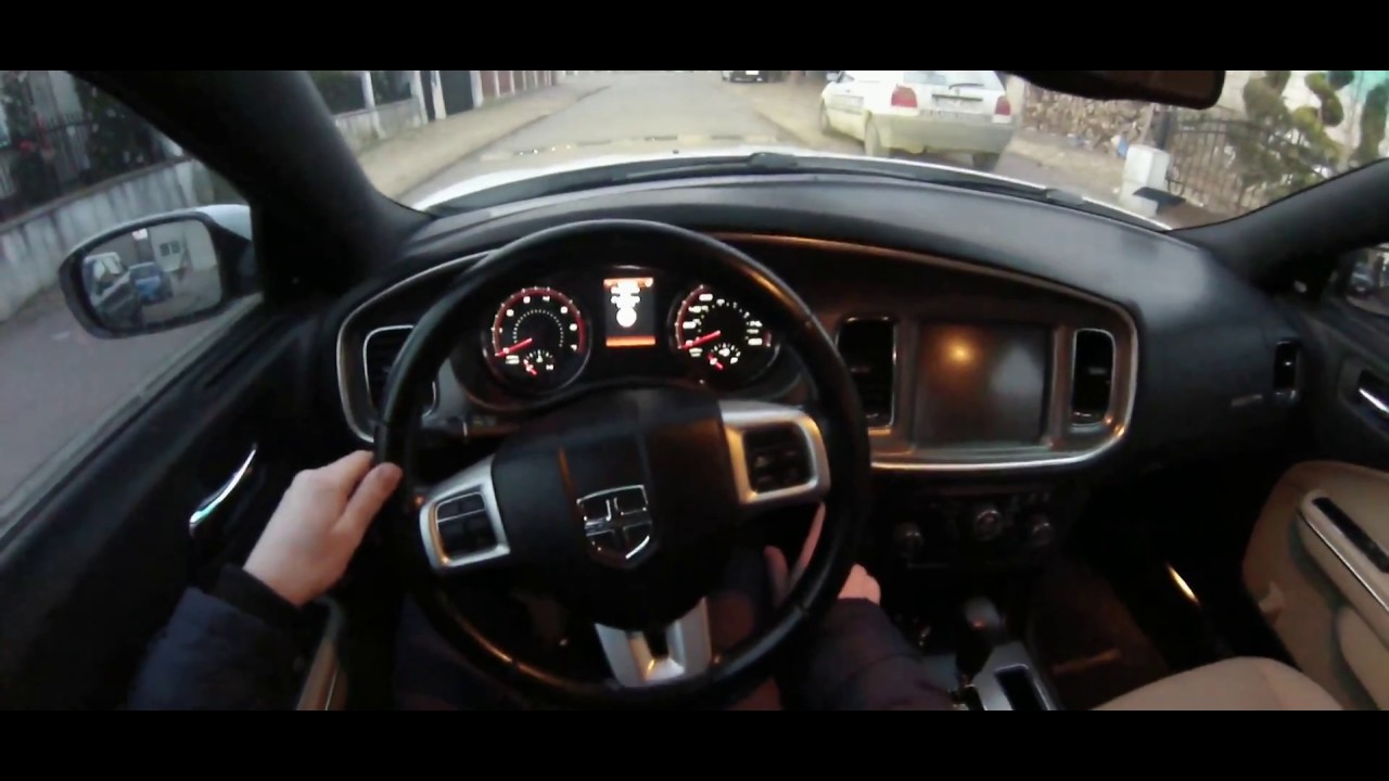 2012 Dodge Charger 5.7 HEMI RT 375 HP drive onboard & acceleration& sound GOPRO