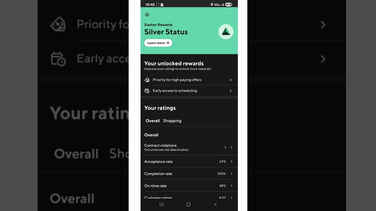 Doordash Secret Jumping SILVER to PLATINUM in one day