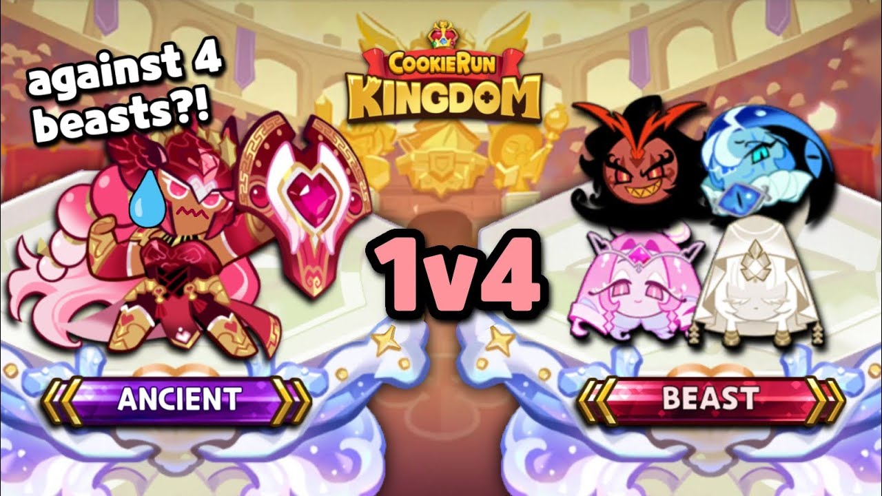 an awakened hollyberry cookie vs 4 beast cookies 💀