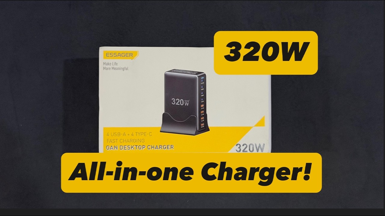 Essager 320W GaN Charger Unboxing – Ultimate Multi-Port Power Brick?