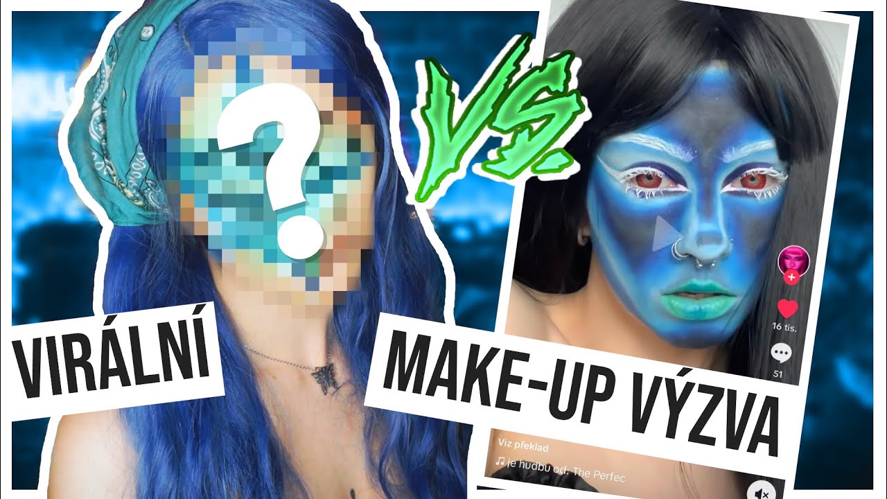 Zkou&scaron;&iacute;m PŘEVR&Aacute;CEN&Yacute; MAKEUP!