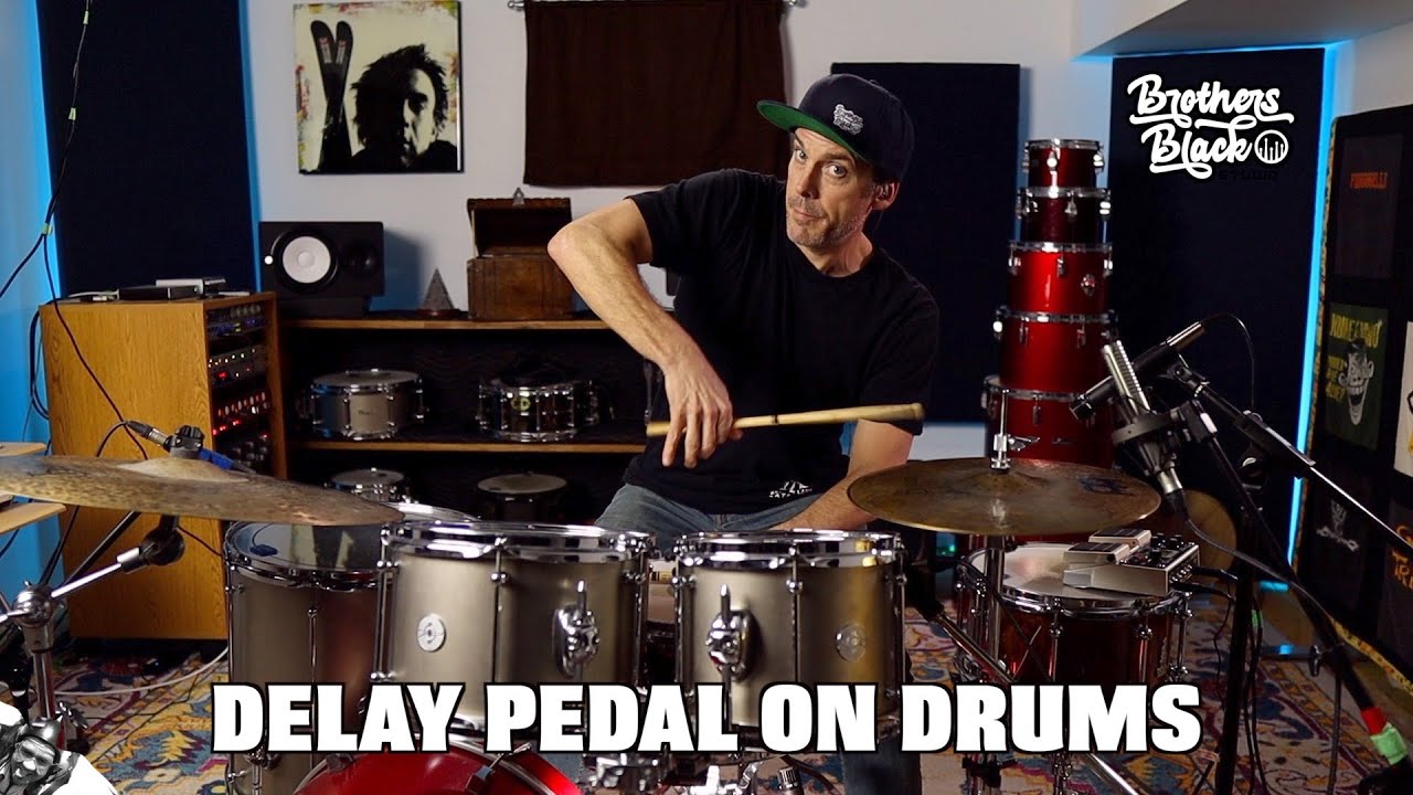 Delay Pedal on Drums
