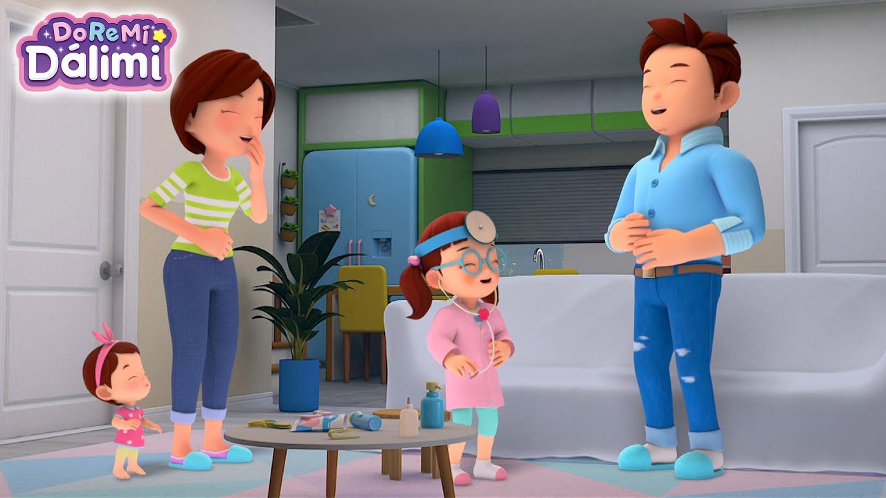 DoReMi Dálimi✨Nuevo🎁Episodio 10 Voy a ser médico👩‍⚕️Animación Musical🥨canción