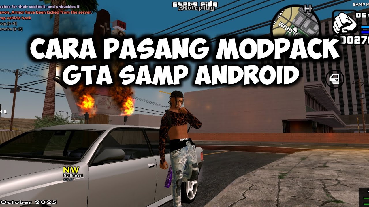 CARA PASANG MODPACK GTA SAMP ANDROID❗