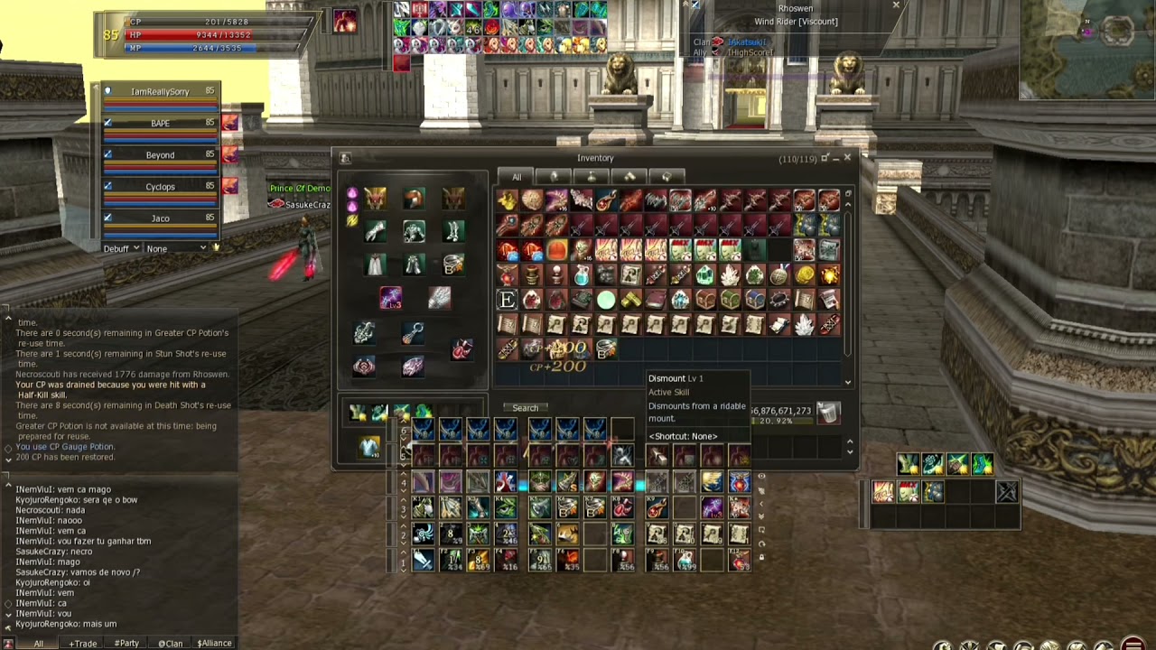 Necroscouti [Sagittarius] - L2 exilium _ PvP Solo