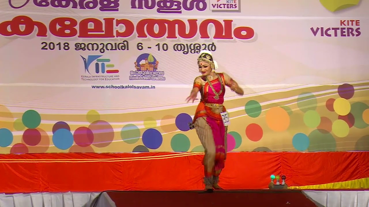 BHARATHANATYAM HS G 2018 STATE SCHOOL KALOLSAVAM