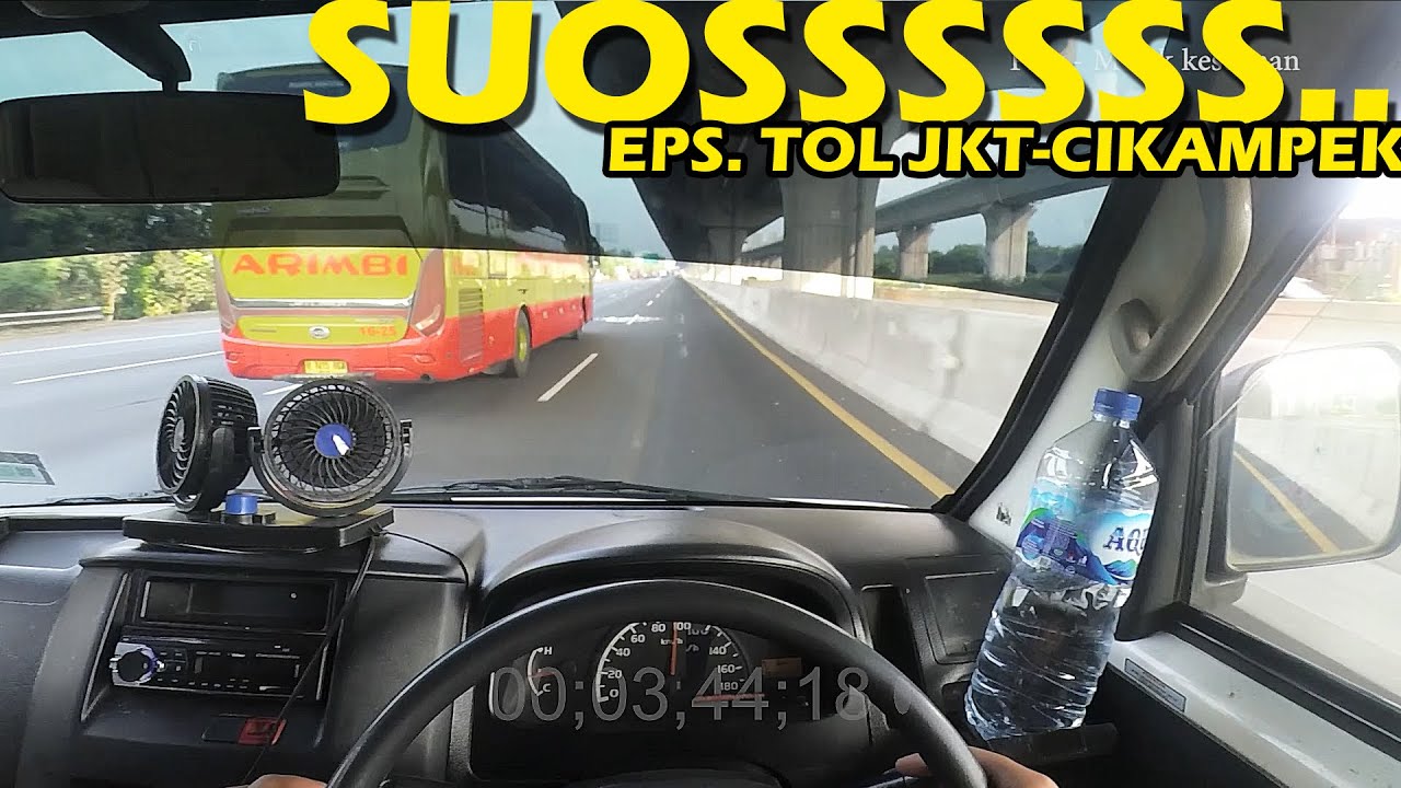 SIAPA KANGEN CIKAMPEK TOLL ROAD | Daihatsu Granmax 1.3M/T