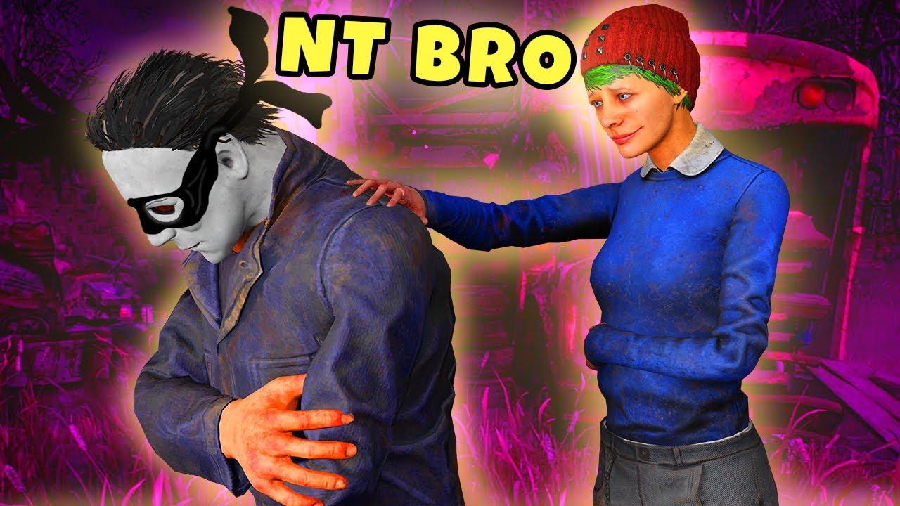 MYERS NINJA EN AUTOHAVEN 😂🍓- Dead by Daylight