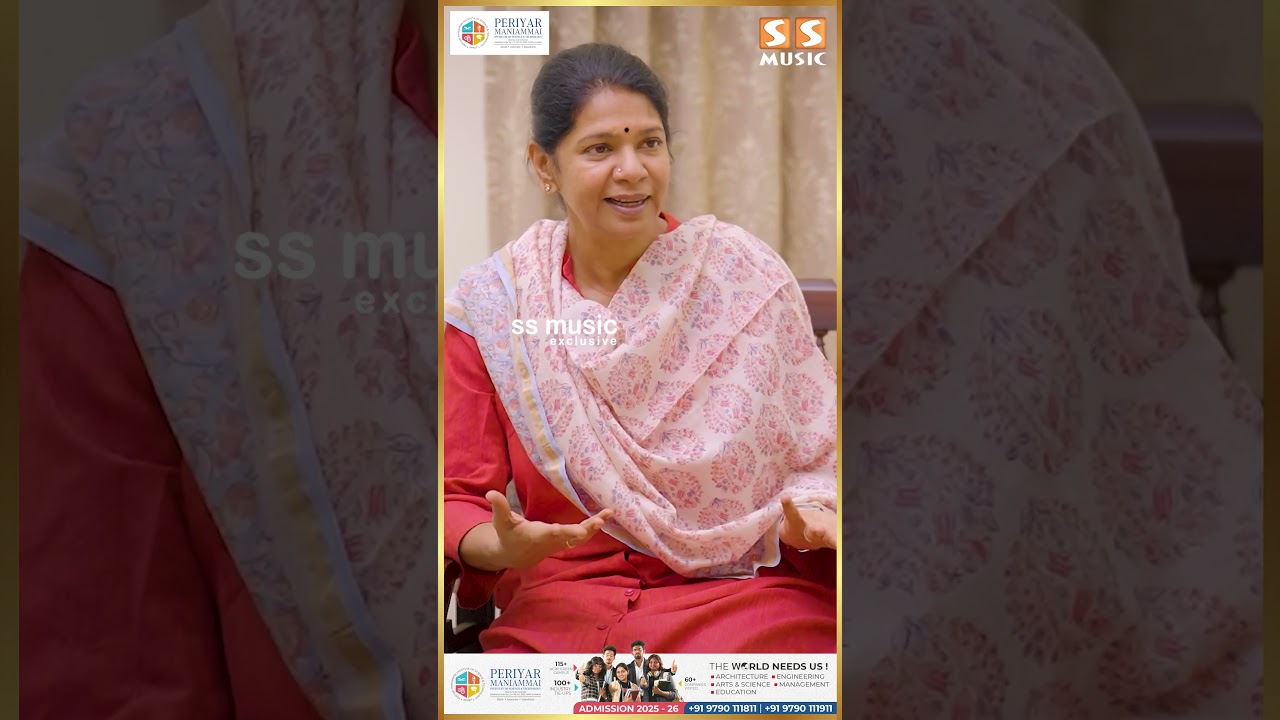 கலைஞர்களுக்காக ஒரு மேடையை உருவாக்க முடிஞ்சது மகிழ்ச்சி..! Ft. Kanimozhi MP