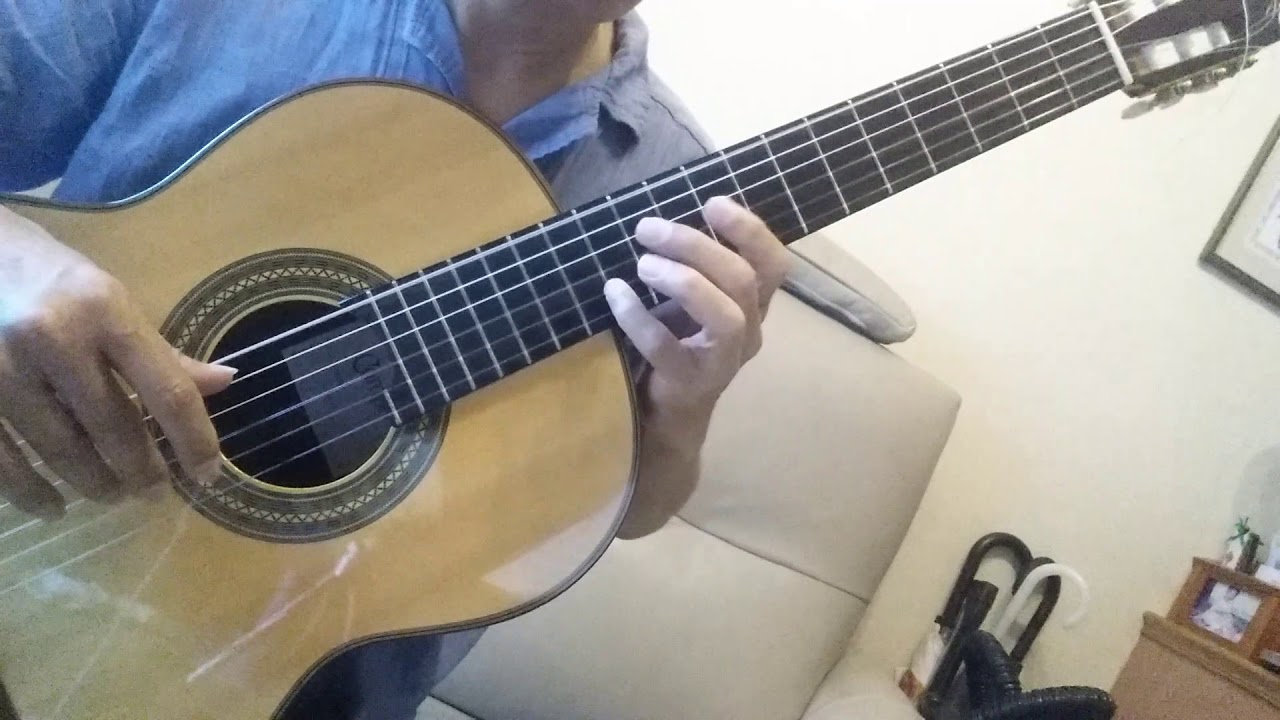 Estudio in A Minor - Antonio Cano Curiela, Classical Guitar