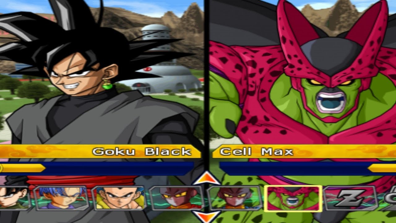 Goku Black Vs Cell Max - Dragon Ball Z Budokai Tenkaichi 3 V7 Update