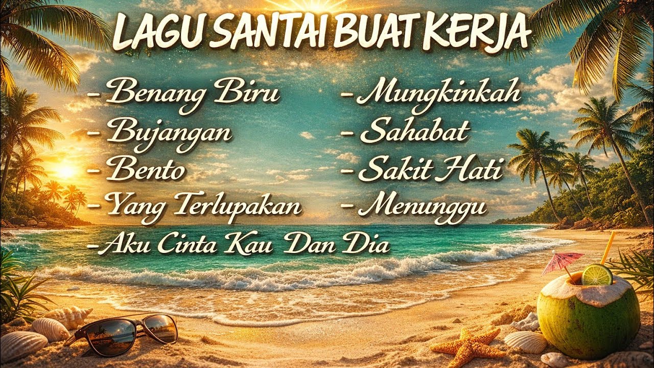 LAGU SANTAI BUAT KERJA | COVER LAGU PAS UNTUK KERJA | LAGU LAWAS SANTAI #music #lagulawas #viral 