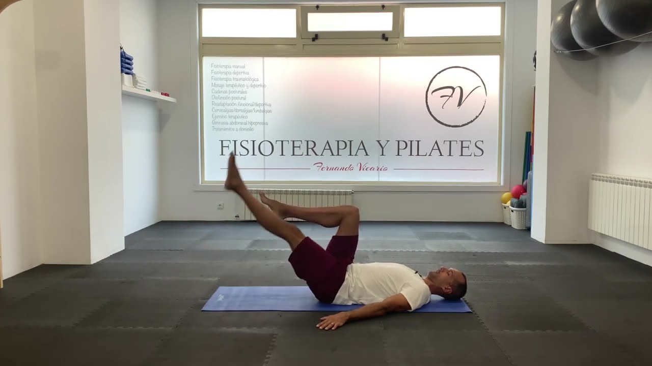 Clase completa Pilates. Ejercicio terapéutico. Pilates mat.