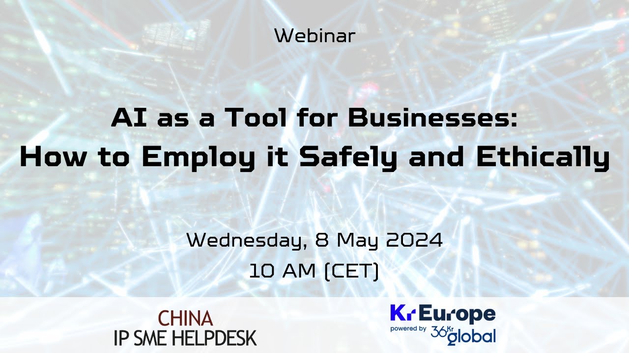 AI as a Tool for Businesses: How to Employ it Safely and Ethically