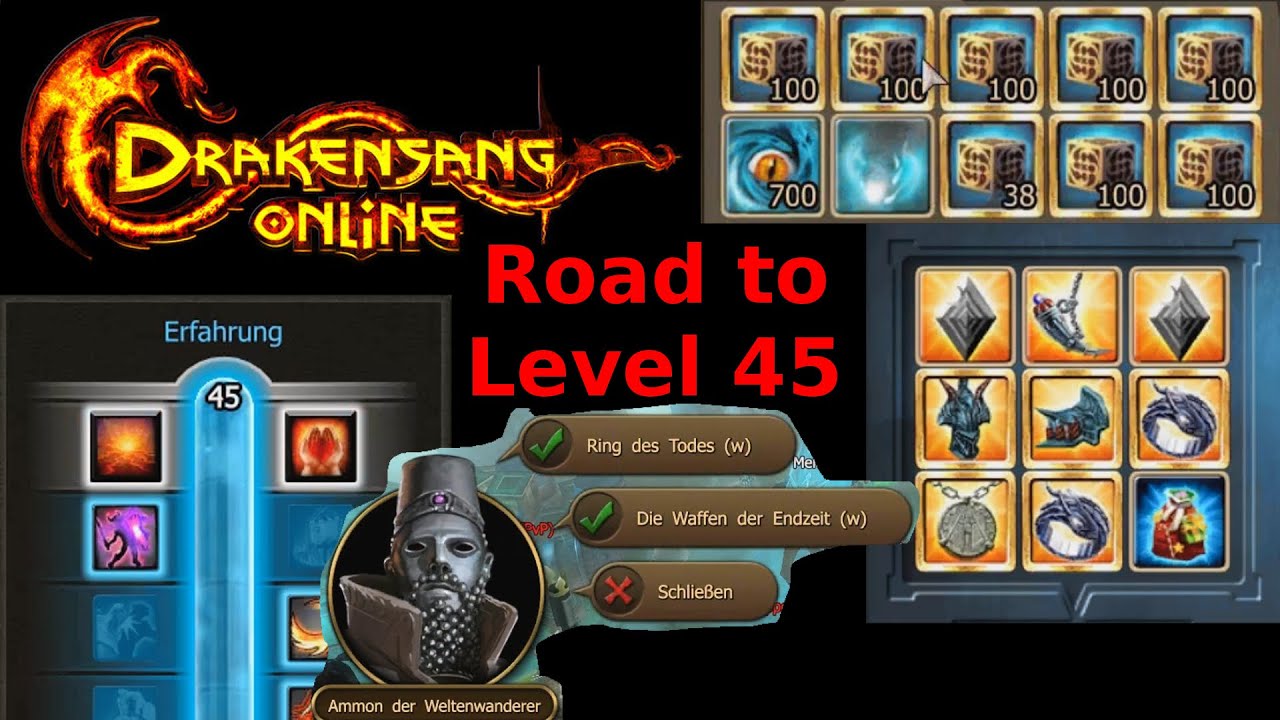 Drakensang Online - Folterknecht96: Road to Level 45 :)