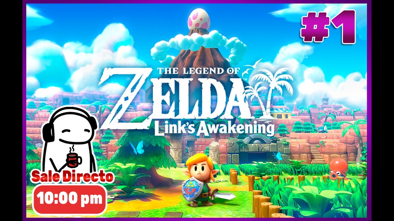 ZELDA LINKS AWAKENING #1 (CAFECITO NOCTURNO)