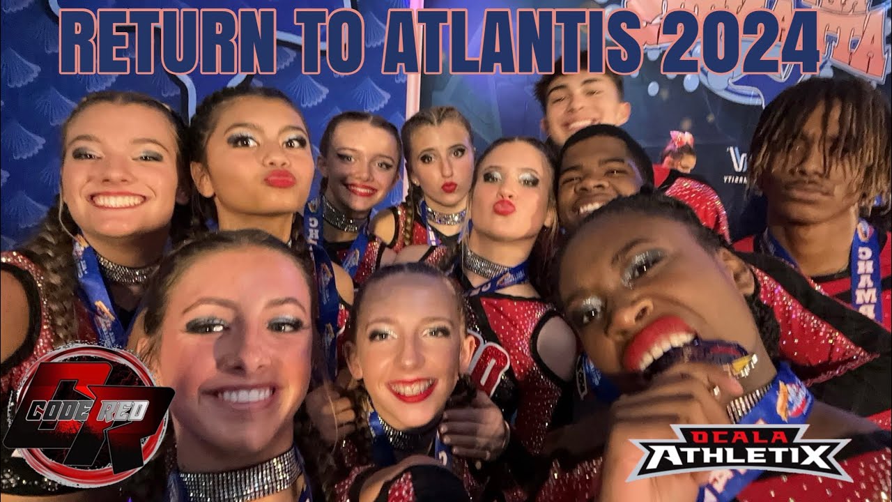 RETURN TO ATLANTIS 2024 VLOG || OCALA ATHLETIX CODE RED