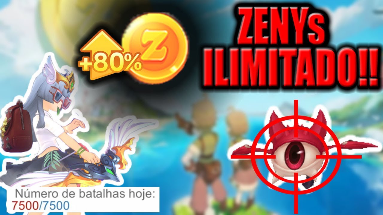 💰FARM INFINITO DE ZENY! FIQUE RICO RAPIDO RAGNAROK M CLASSIC l BUILD DE FARM