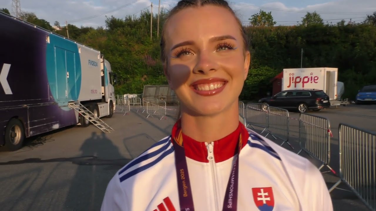ME U23   18.7.25   Tereza Čorejová medaila