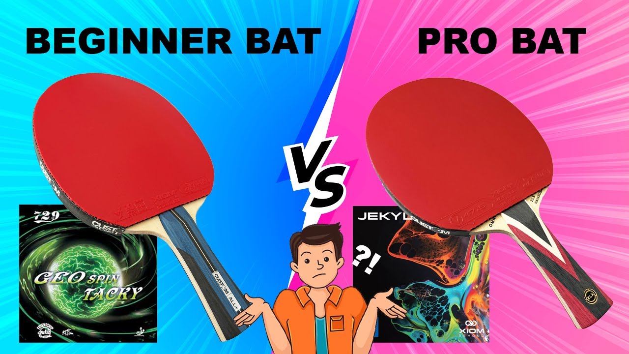Ракетка для настольного тенниса для начинающих и для профессионалов 🏓 В чем разница, какая лучше ...