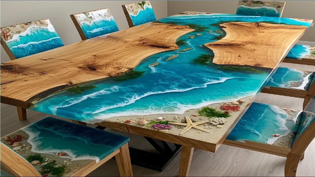 Epoxy Wood Table Designs That Made My Brand - Epoxy Crafts & Wood