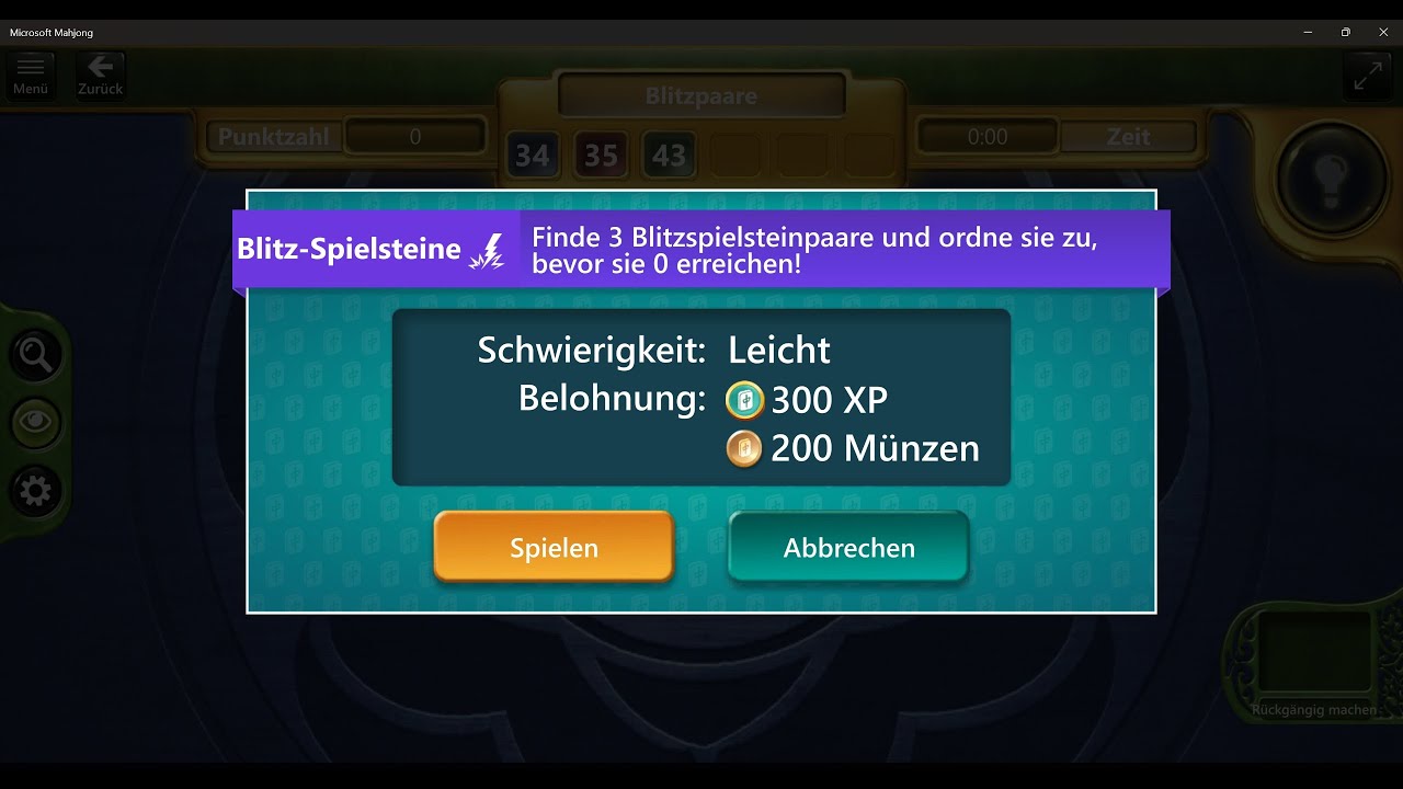Microsoft Mahjong, Lightning Tiles Easy, January 17, 2026, Daily Challenges