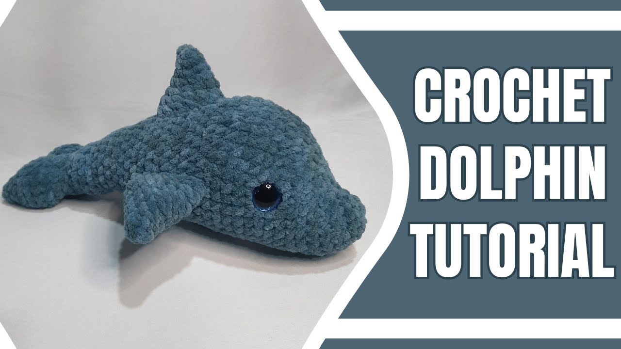 How To Crochet A Dolphin | Free Amigurumi Dolphin Pattern