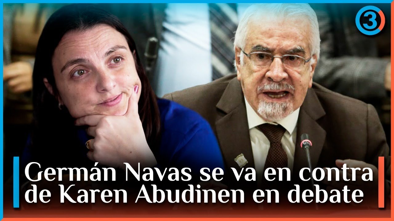 GERMÁN NAVAS TALERO no se aguantó y se fue con toda contra KAREN ABUDINEN en MOCIÓN DE CENSURA