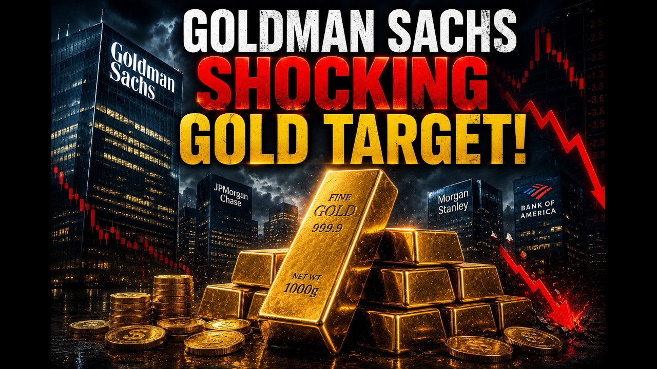 Gold ALERT: Goldman Sachs Reveals New GOLD Target, Is a Gold Crash Coming?