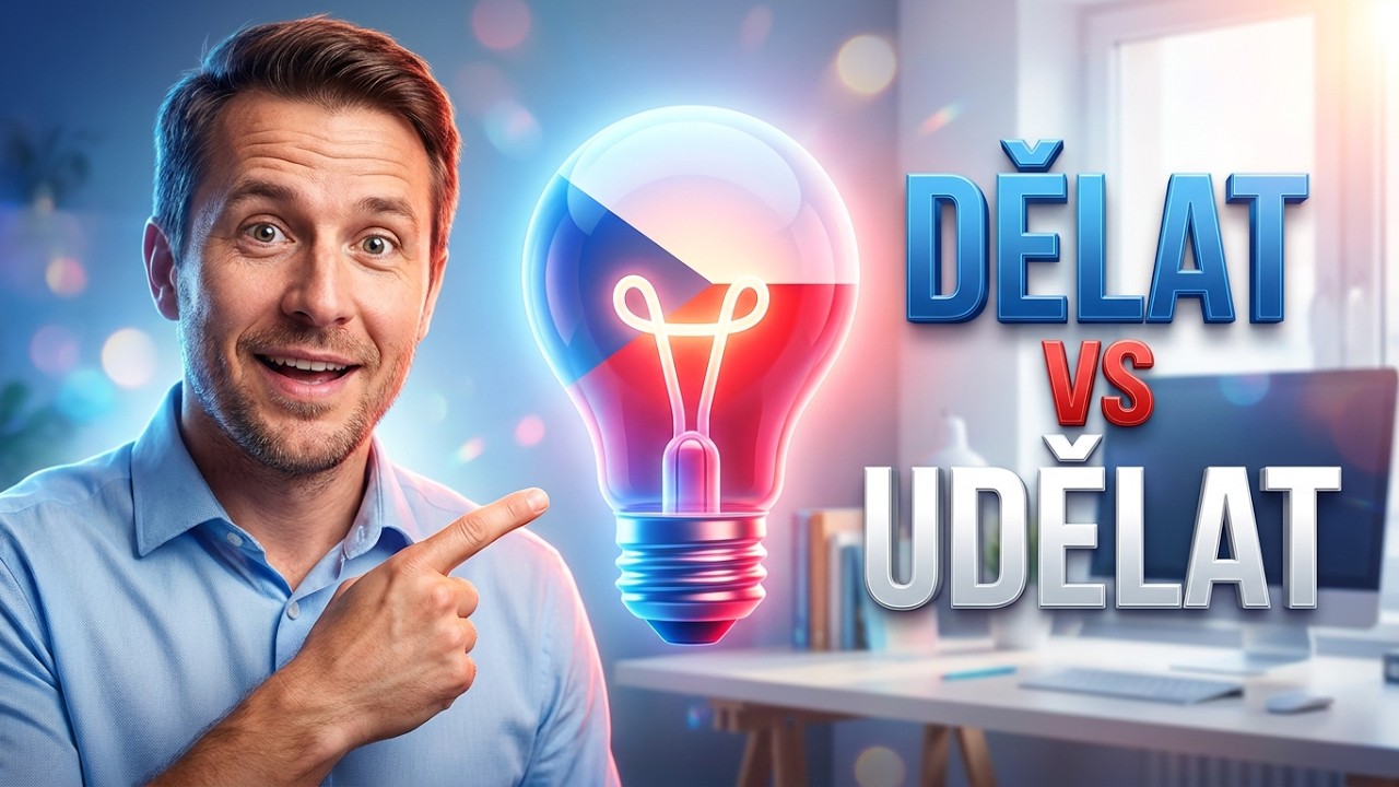 Tschechisch lernen: Verbpaar 