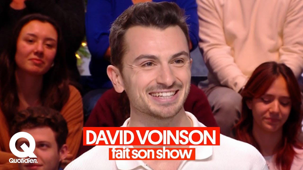 David Voinson, l'humoriste de la perruque blonde