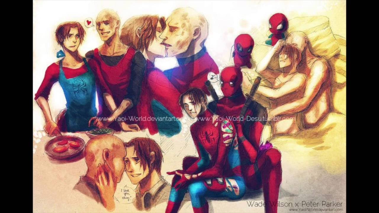 Spideypool - Can't Help Falling in Love