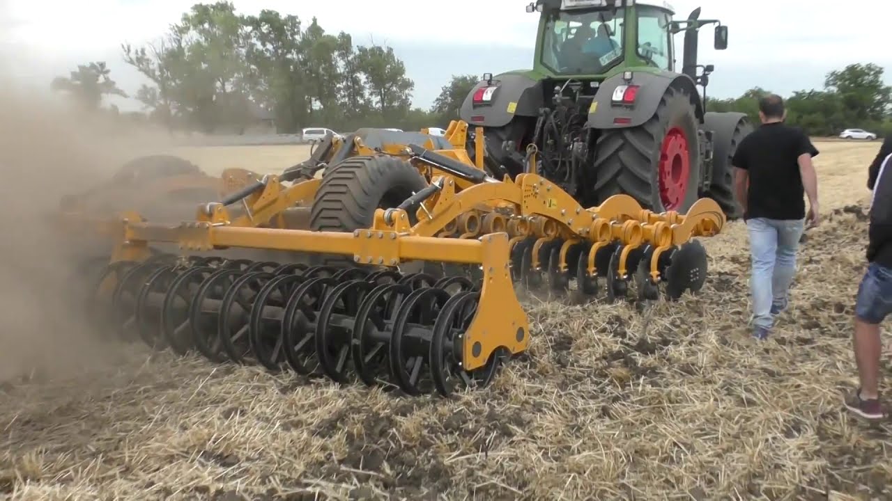 Дискатор Disc-o-Mulch 6 Gold Agrisem_в работе