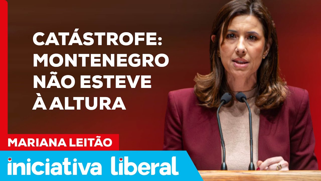 Catástrofe: Montenegro não esteve à altura