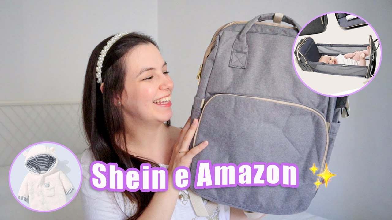 Comprinhas para o enxoval do bebê na Shein e Amazon