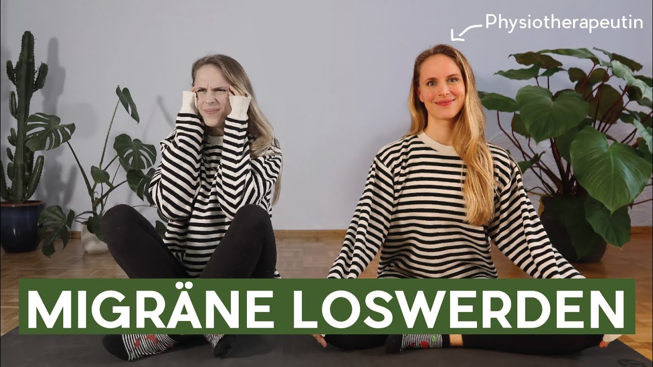 Hilfe bei akuter Migräne und Kopfschmerzen - Yoga + Akupressur